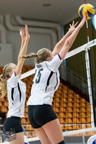 Sunnuntain 3-0 -voittopelissä parhaan pelaajan palkinnon nappasi upeita torjuntoja ottanut hakkuri Johanna Oikari.